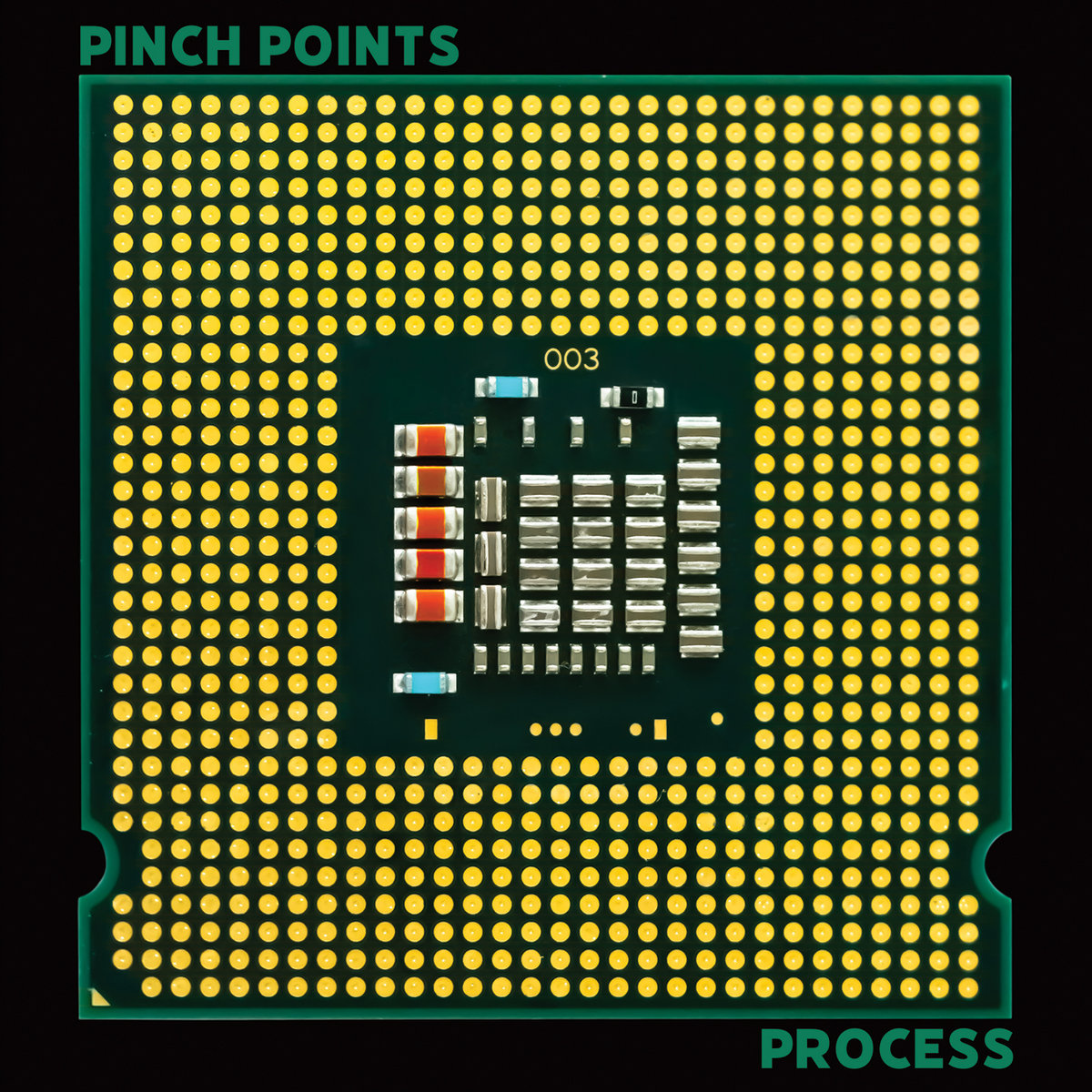 Cover of album "Process" by band "Pinch Points"